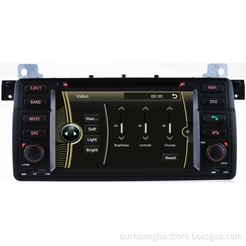 Ouchuangbo Auto-Radio DVD System for BMW 3 Series E46 GPS Navigation iPod USB RDS